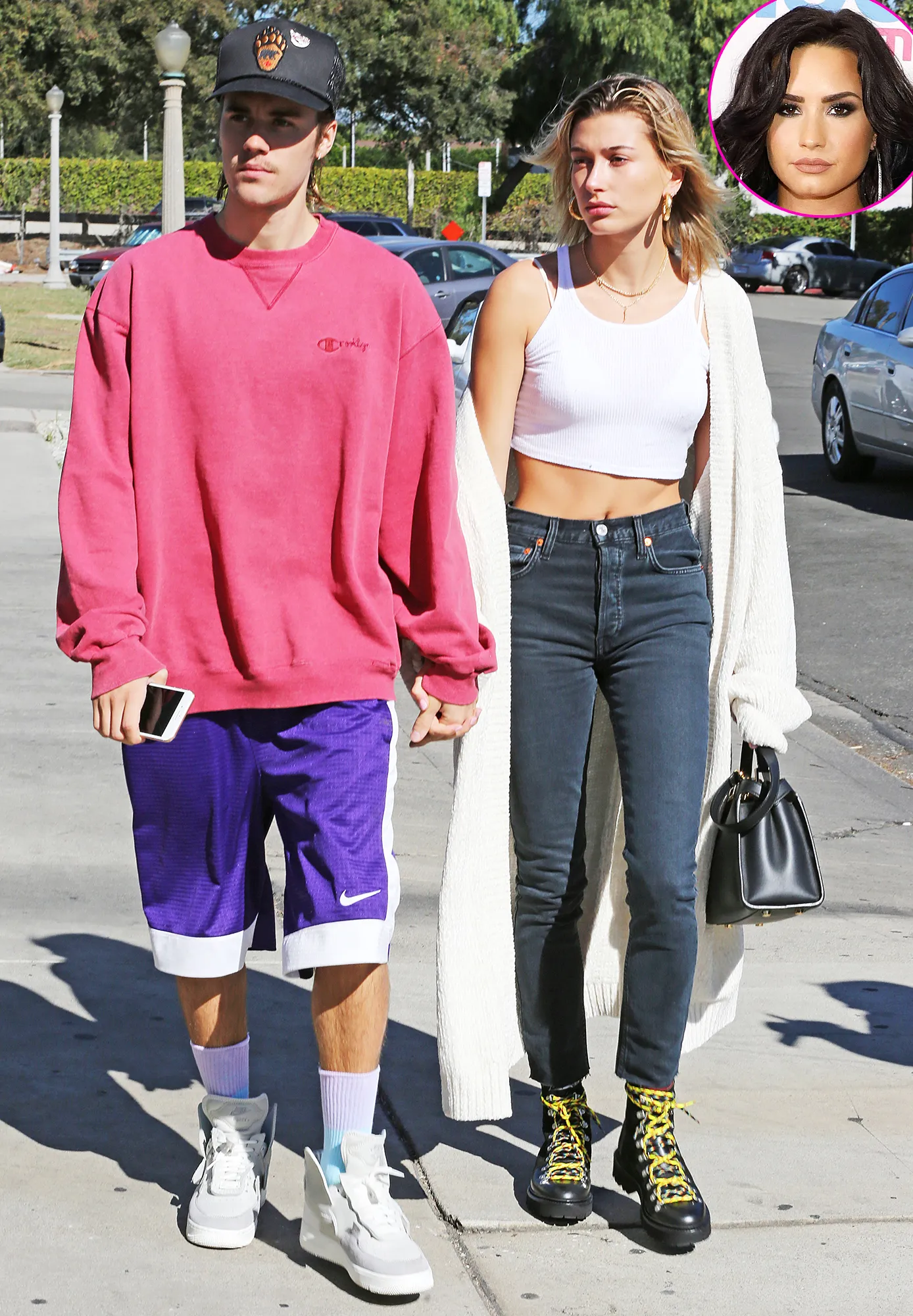 Justin Bieber Hailey Baldwin Demi Lovato House