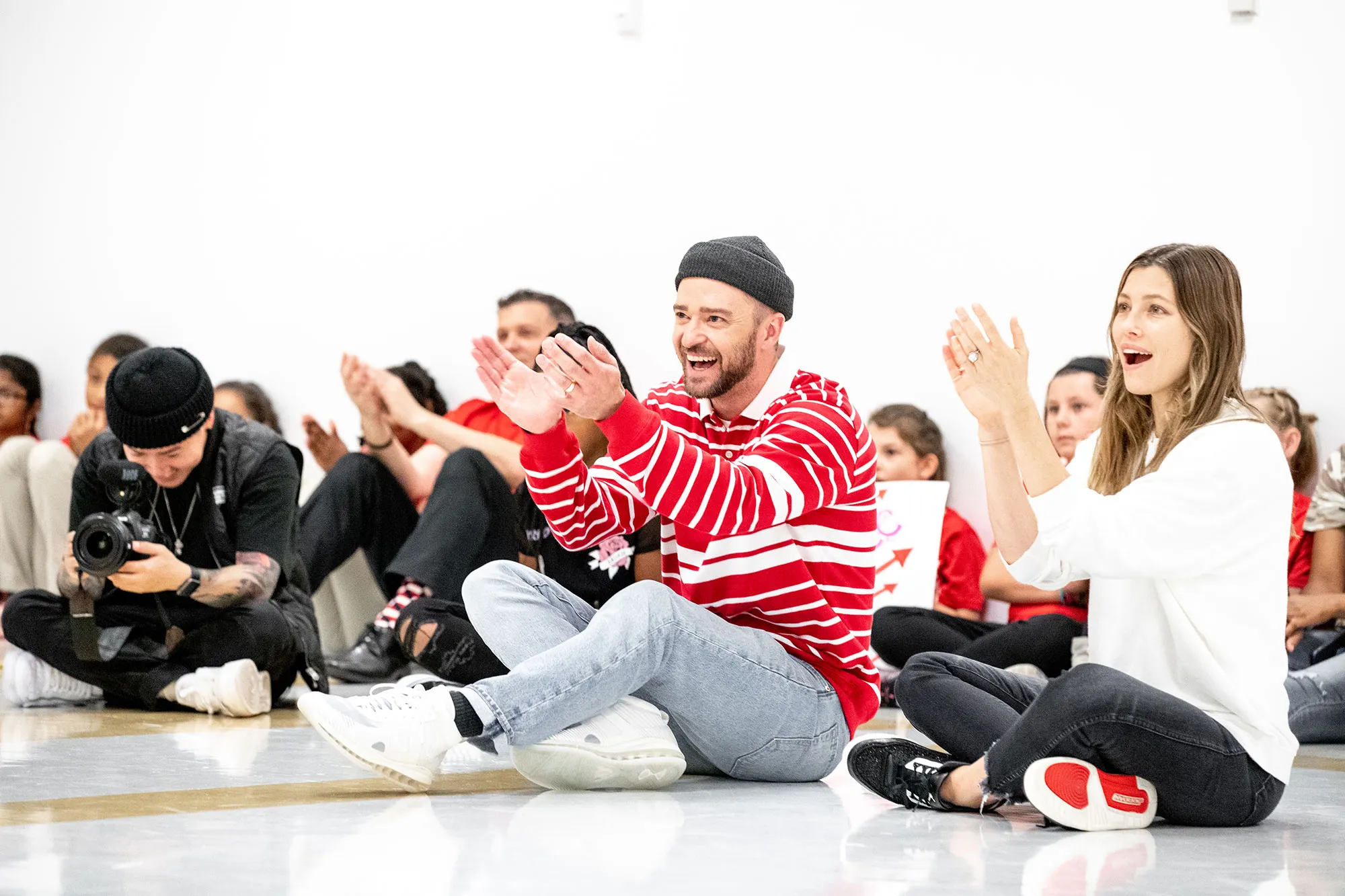 Justin Timberlake and Jessica Biel