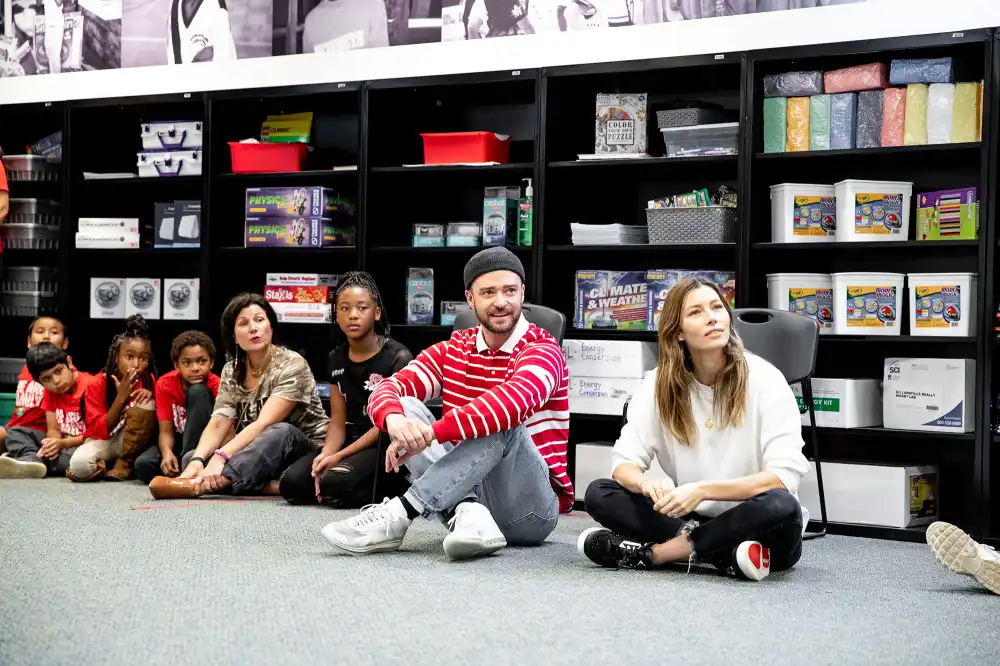 Justin Timberlake and Jessica Biel