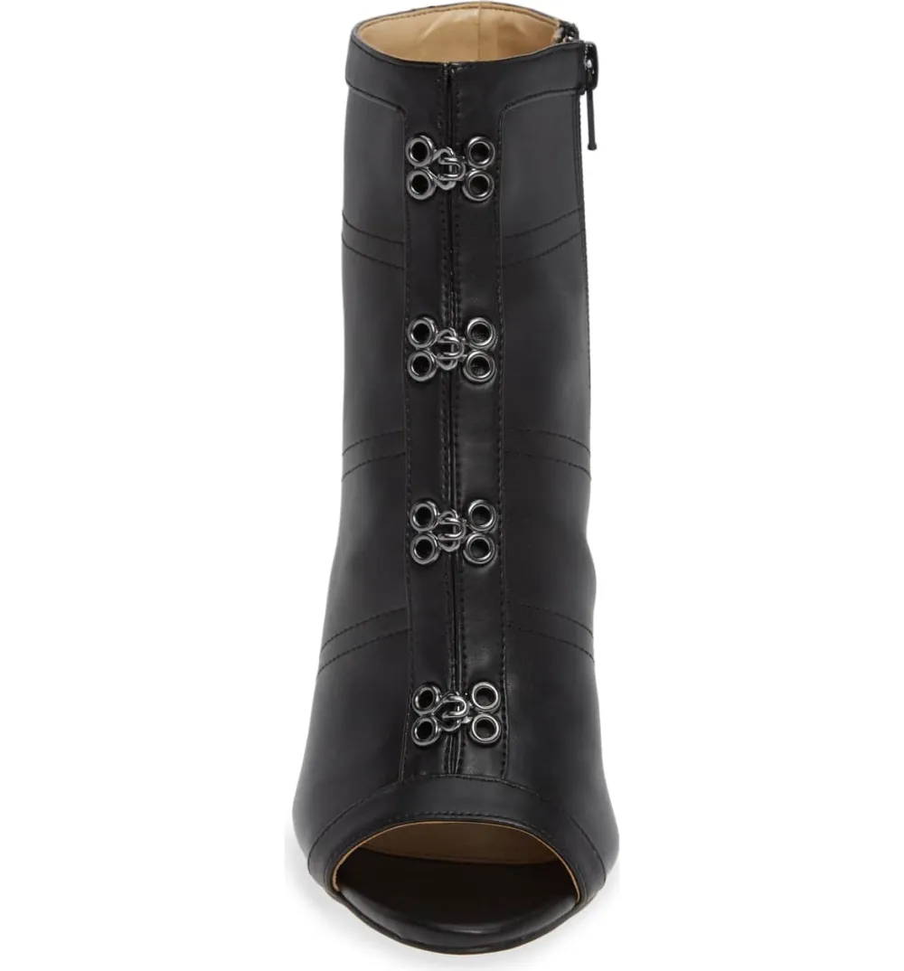 katy perry ankle boots fame corset front