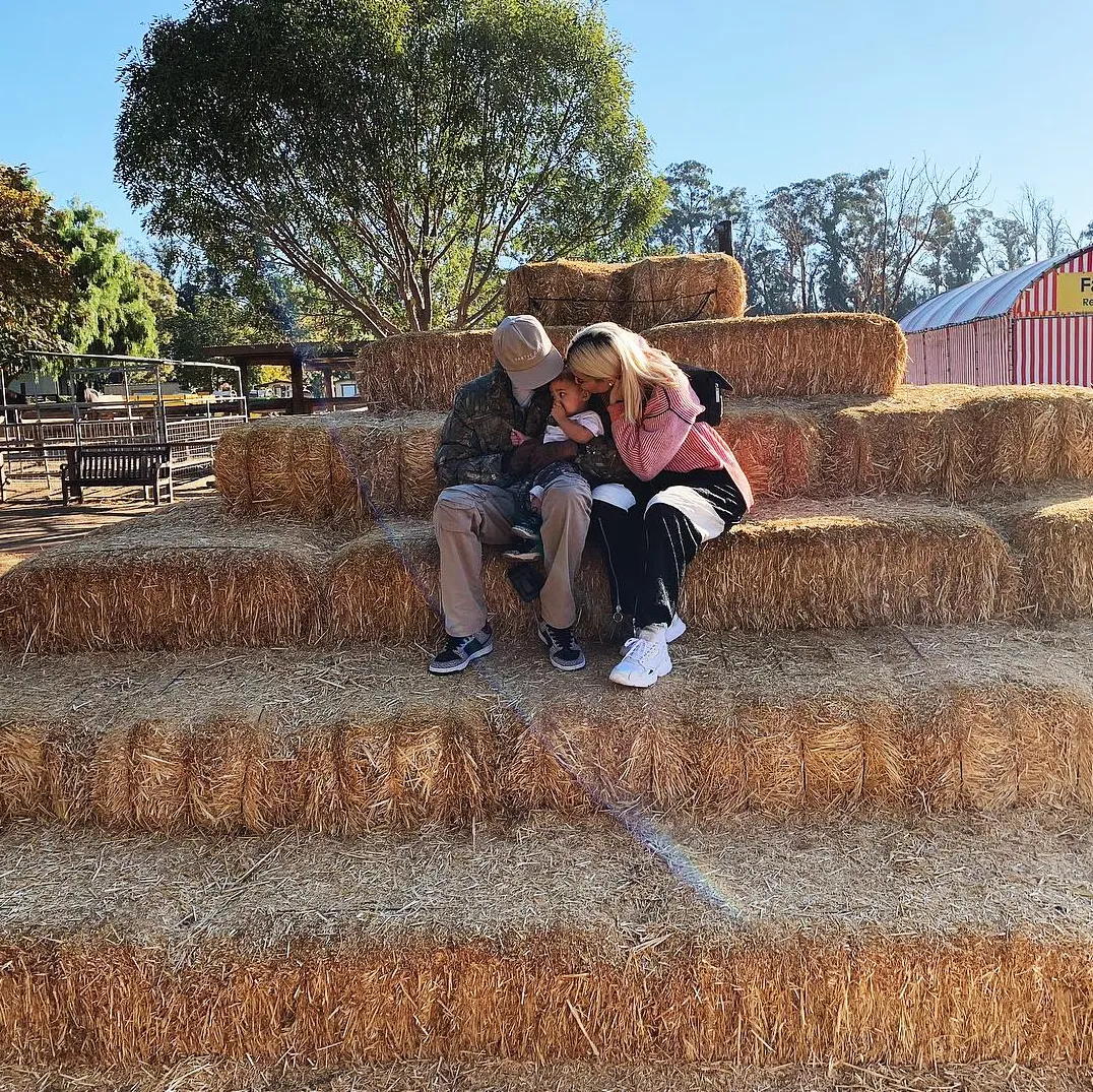 Kylie Jenner Travis Scott Stormi Pumpkin Patch