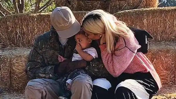 Kylie Jenner Travis Scott Stormi Pumpkin Patch