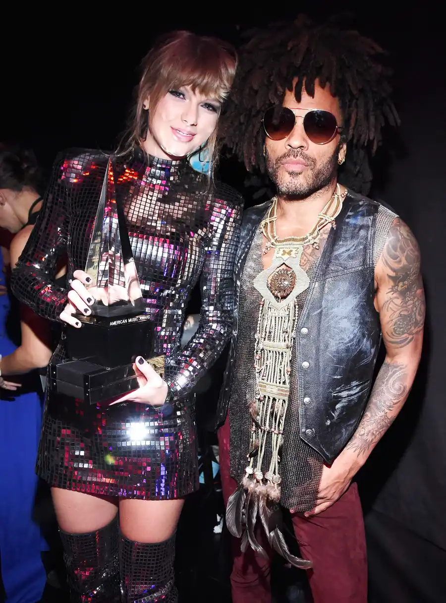 AMAs 2018 Taylor Swift Lenny Kravitz