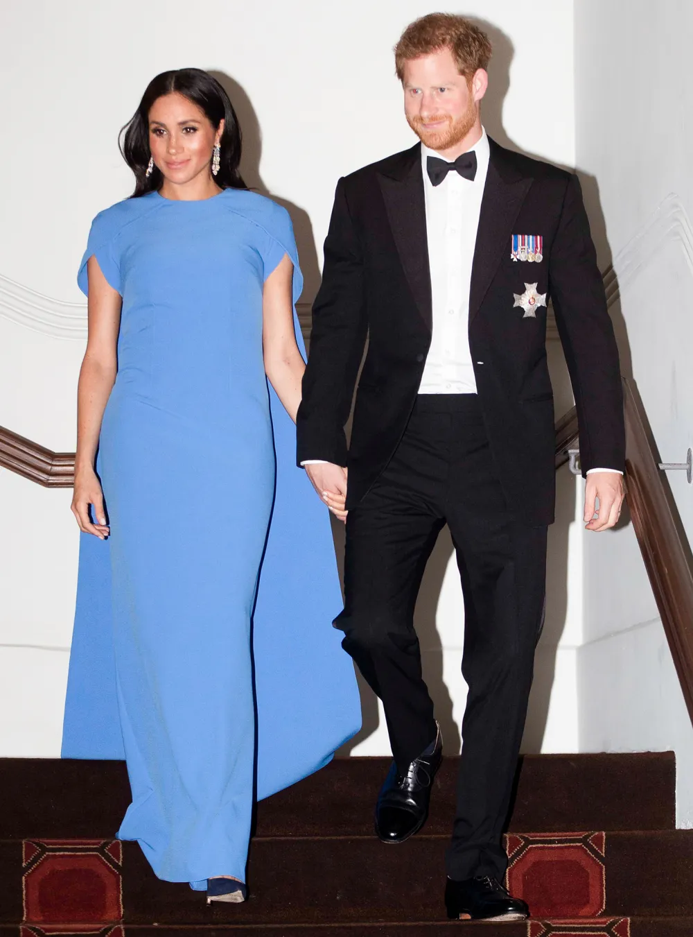 meghan markle harry toasting