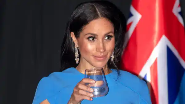meghan markle toasting