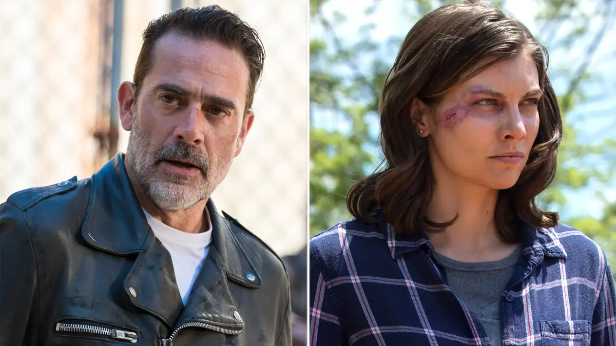 Negan and Maggie Rhee