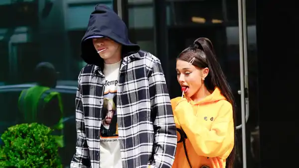 Pete Davidson and Ariana Grand