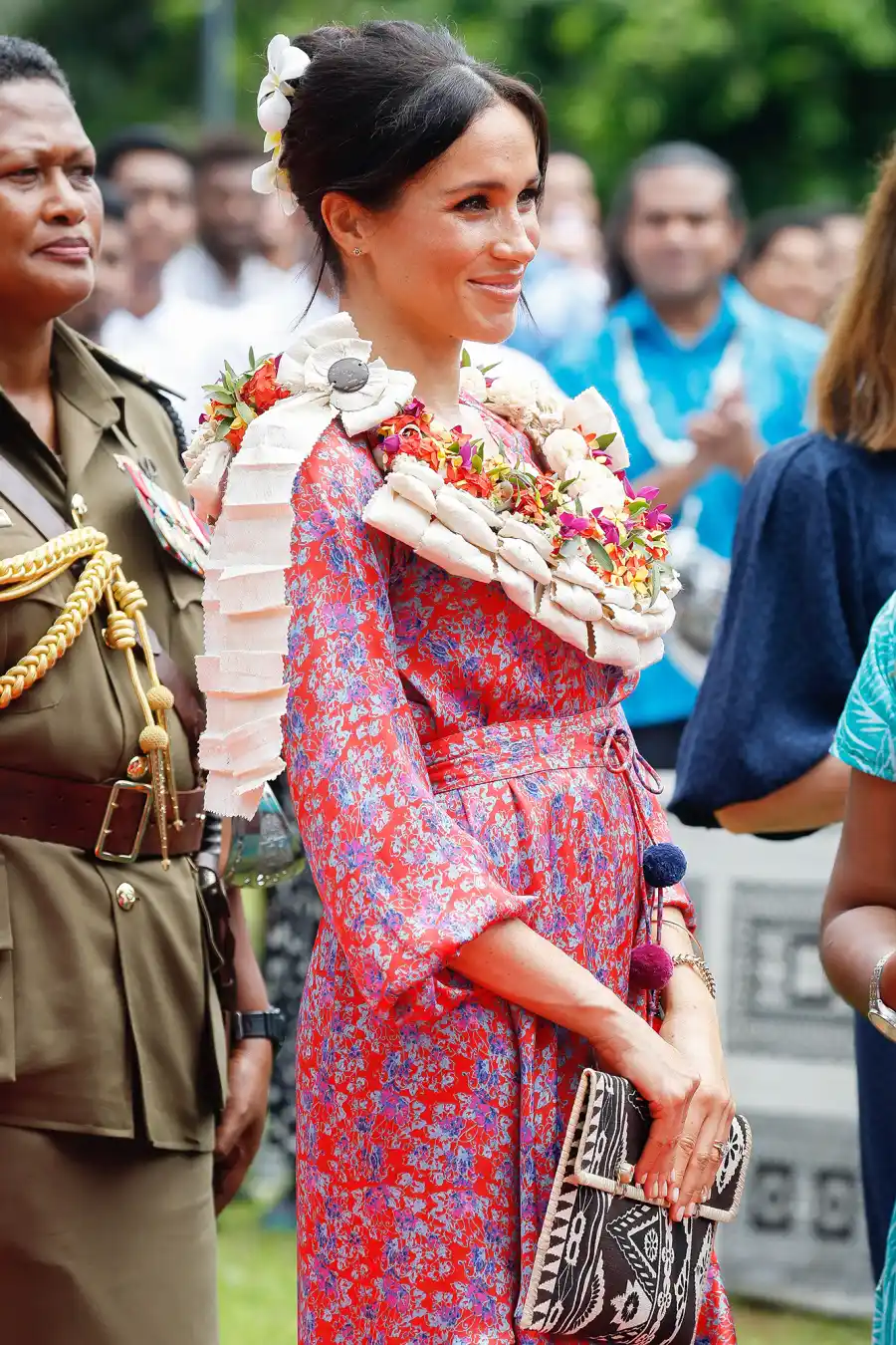 Pregnant Duchess Meghan Prince Harry Fiji
