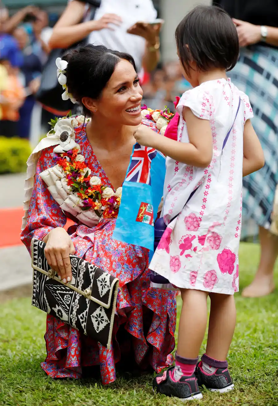 Pregnant Duchess Meghan Prince Harry Fiji
