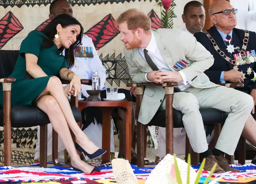 Pregnant Duchess Meghan Prince Harry Fiji