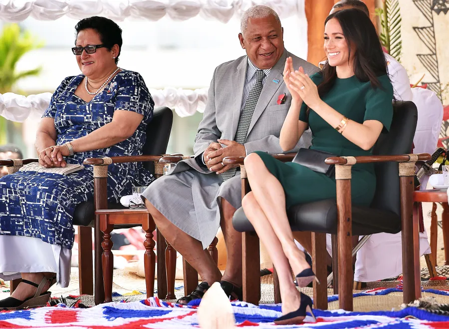 Pregnant Duchess Meghan Prince Harry Fiji