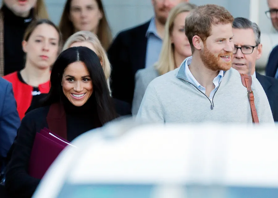 Prince Harry Duchess Meghan Sydney Arrival