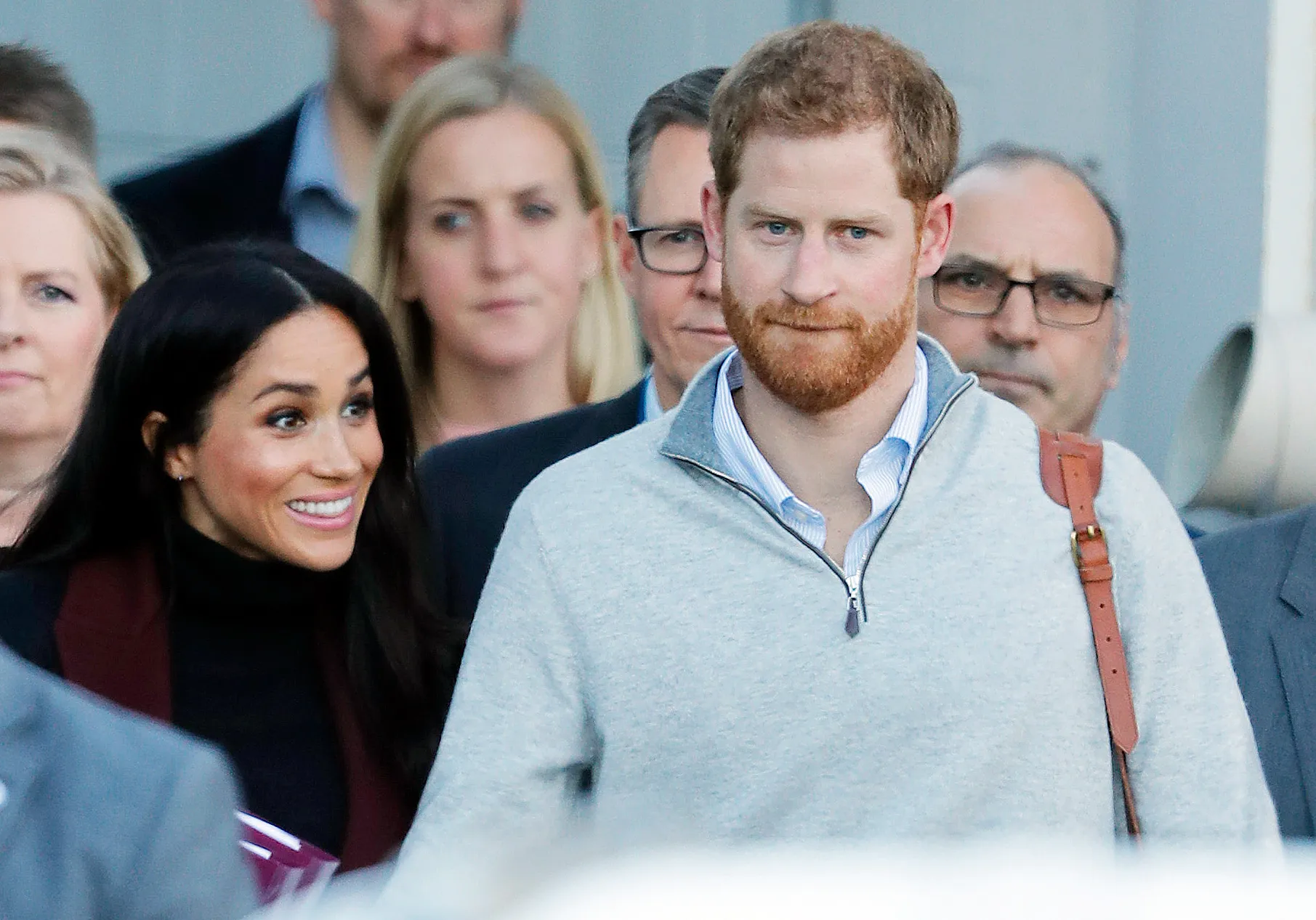 Prince Harry Duchess Meghan Sydney Arrival