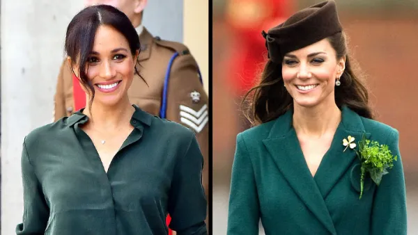 Meghan Markle and Kate Middleton