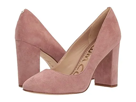 sam edelman stillson dusty rose kid suede leather zappos