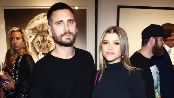 Scott Disick Sofia Richie PDA
