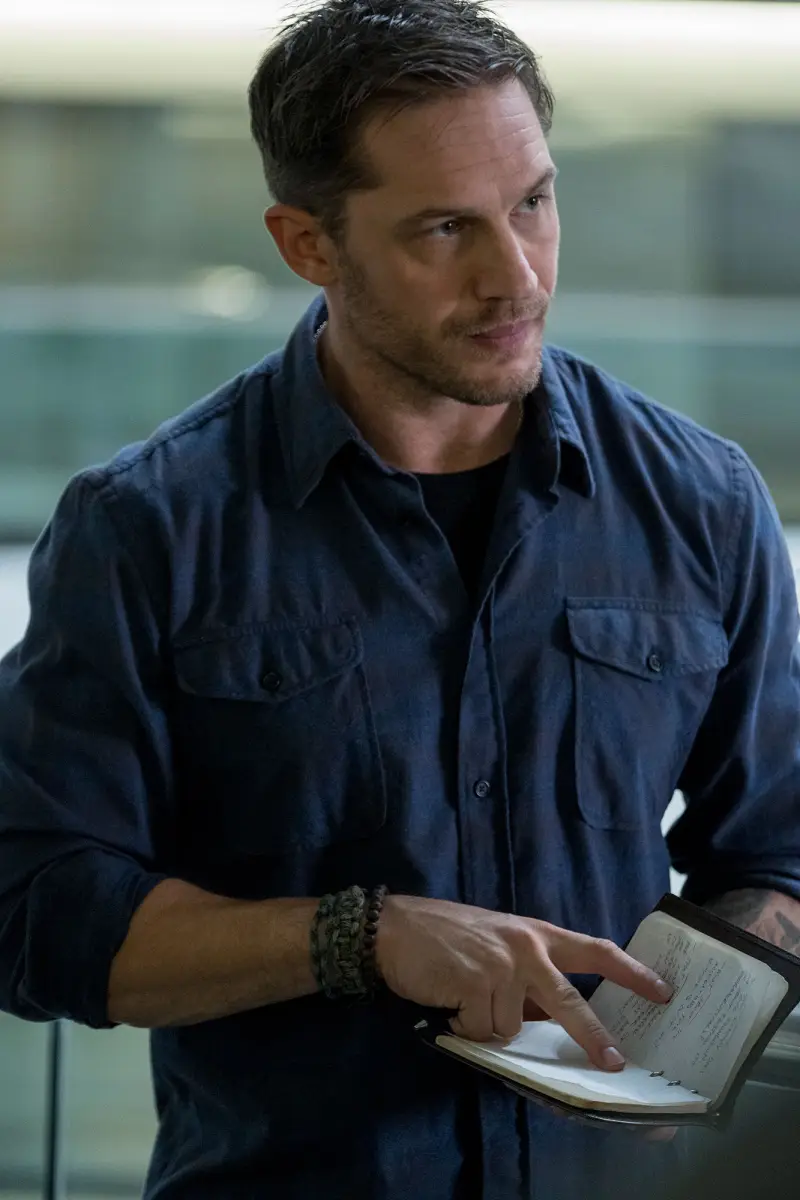 Eddie Brock (Tom Hardy) in Columbia Pictures' VEMON.