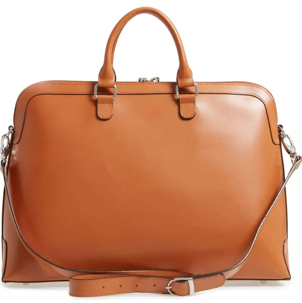 top handle crossbody leather RFID blocking bag LODIS