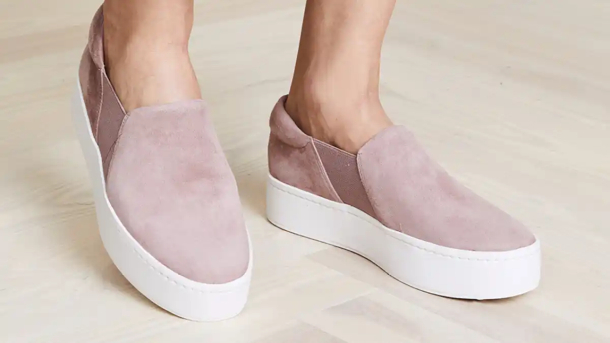 vince warren slip on sneakers