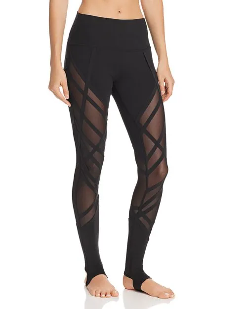 Alo Yoga High-Waist Wrapped Stirrup Leggings