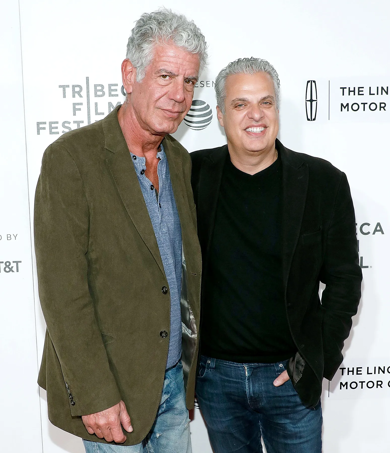 Anthony Bourdain and Eric Ripert