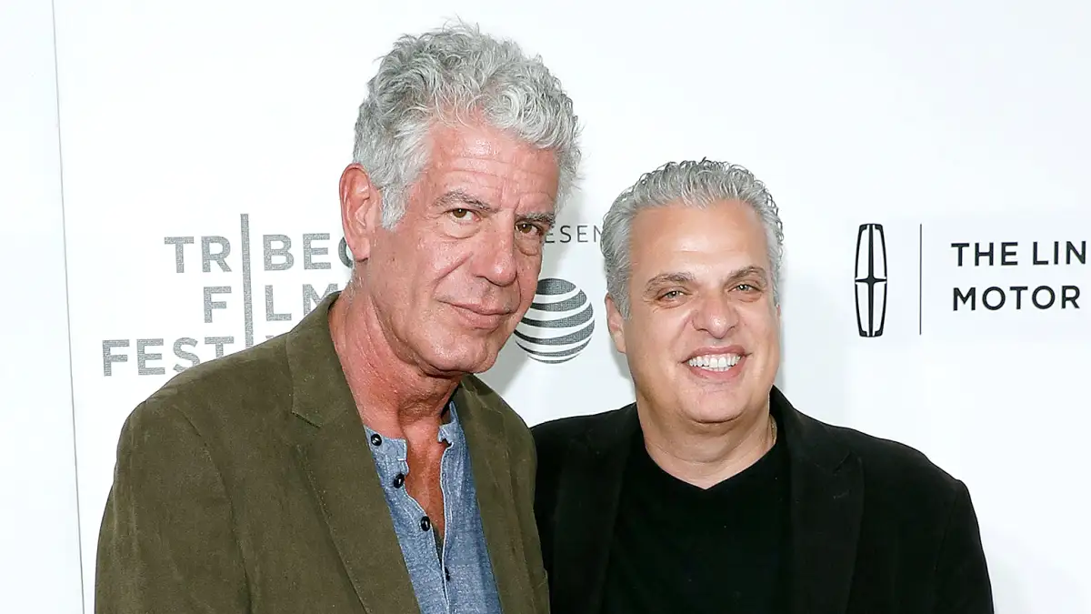 Anthony Bourdain and Eric Ripert