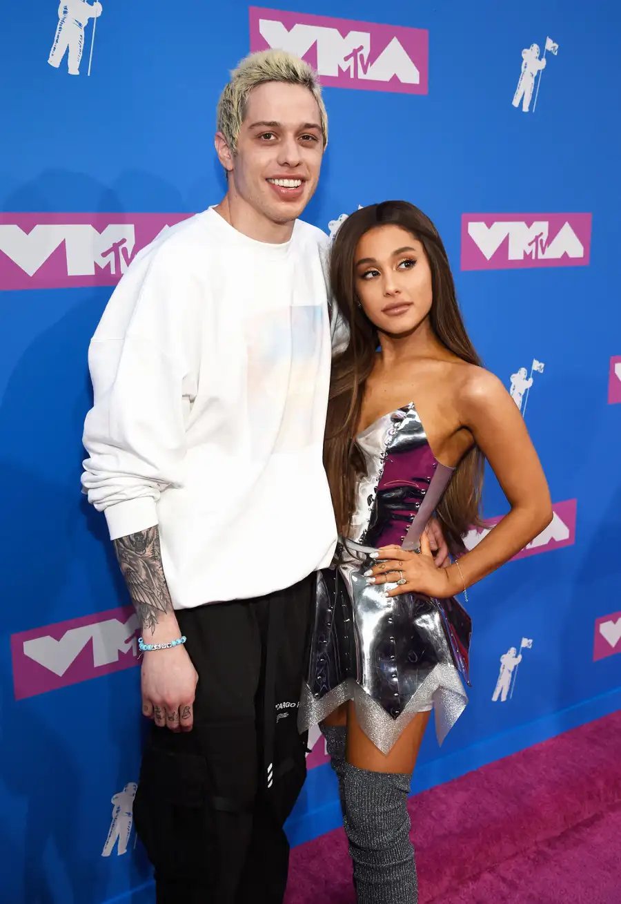 Pete Davidson and Ariana Grande