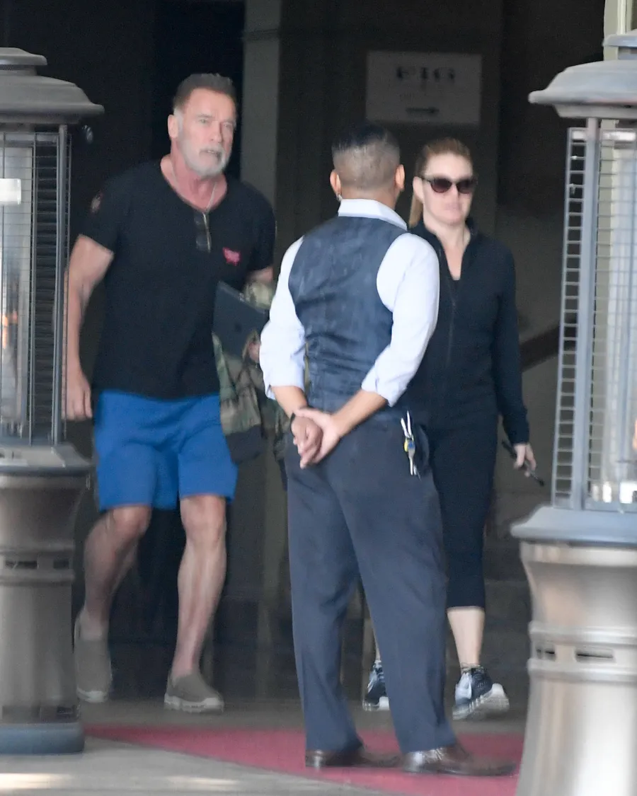 Chris Pratt Katherine Schwarzenegger Arnold Schwarzenegger Heather Milligan