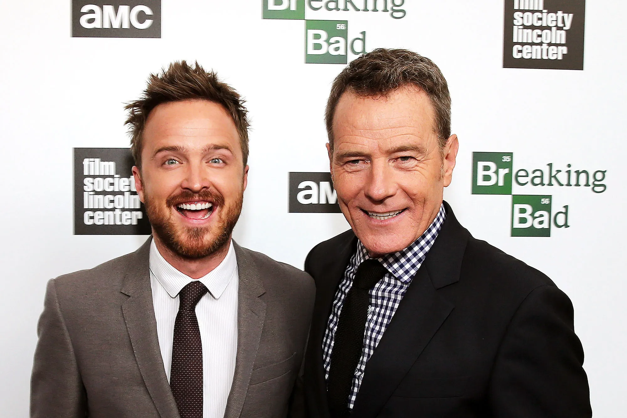Aaron Paul and Bryan Cranston