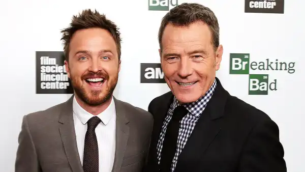 Aaron Paul and Bryan Cranston