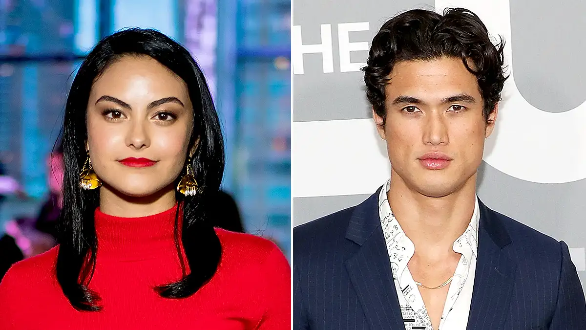 Camila Mendes and Charles Melton