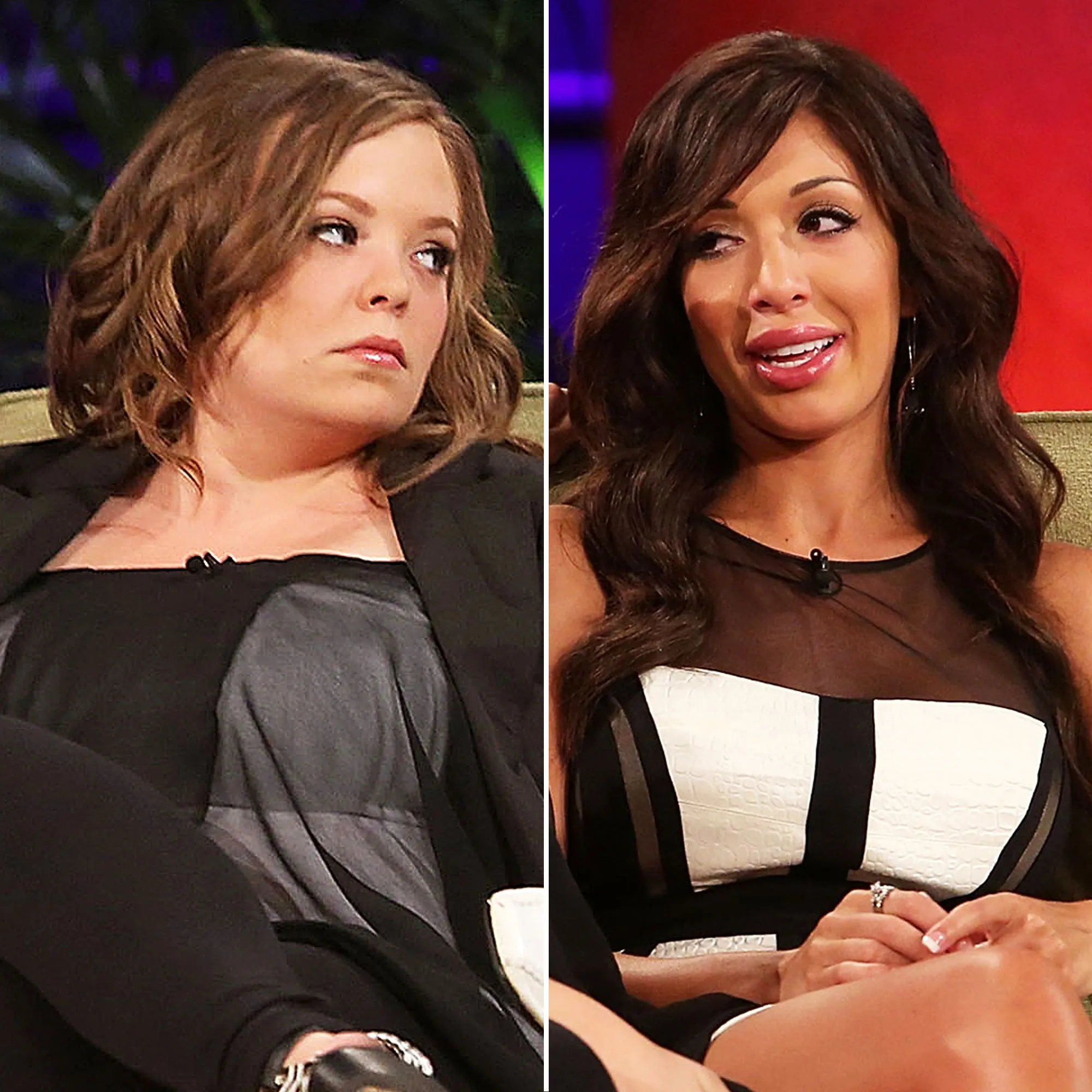 Catelynn Lowell and Farrah Abraham