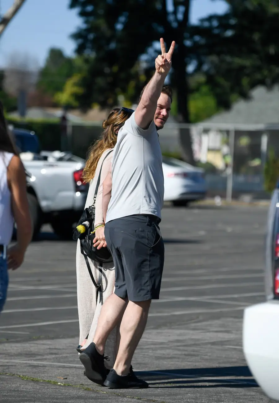 Chris Pratt Katherine Schwarzenegger Arnold Schwarzenegger Heather Milligan