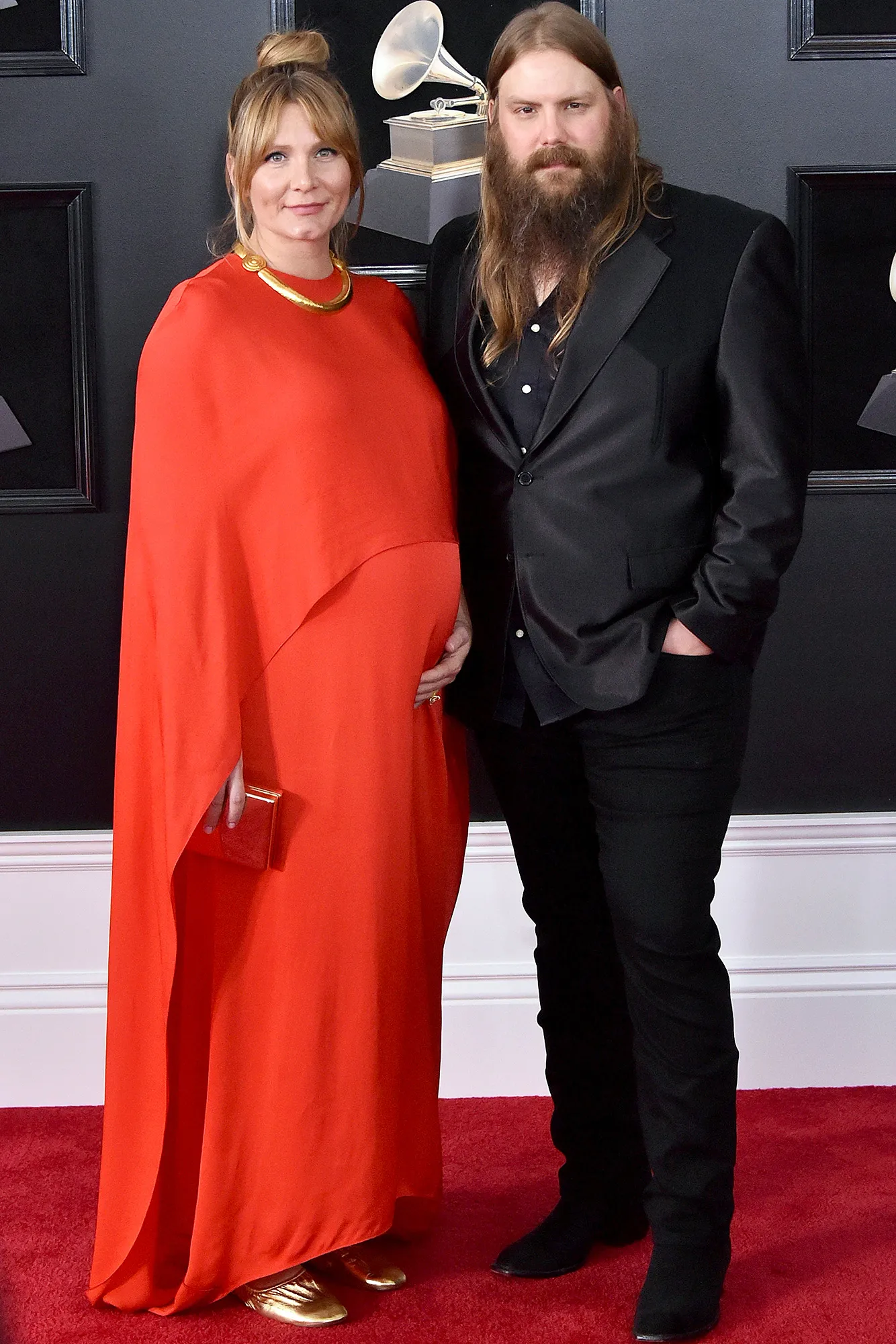 Chris Stapleton, Morgane Stapleton, Pregnant