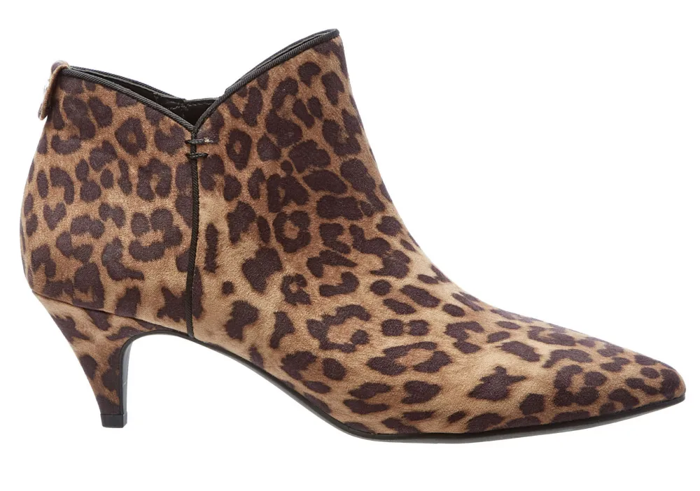 Circus by Sam Edelman Keri Leopard Print Ankle Boots