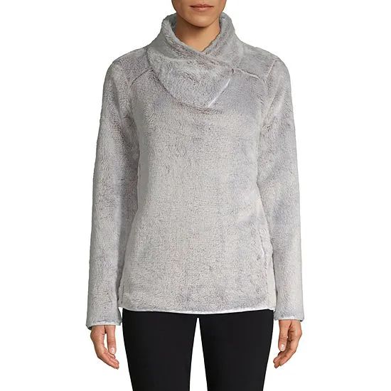 st johns bay active asymmetrical sweater