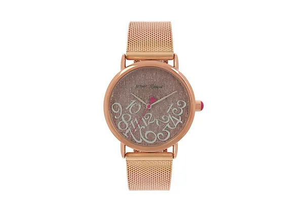 Falling For Mesh Rose Gold Watch