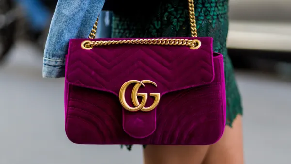 gucci bag pink velvet magenta velvet trend