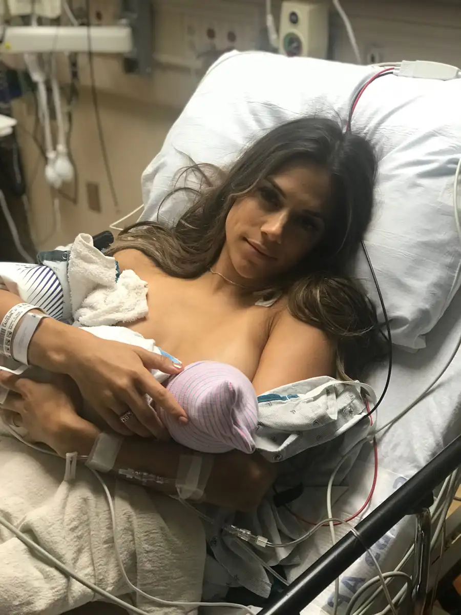 Jana Kramer and new baby