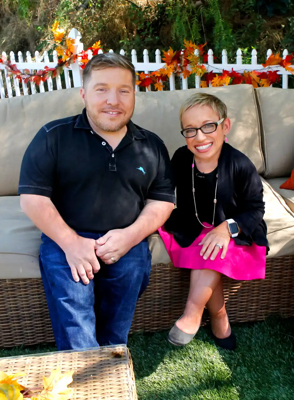 Bill Klein and Dr. Jen Arnold