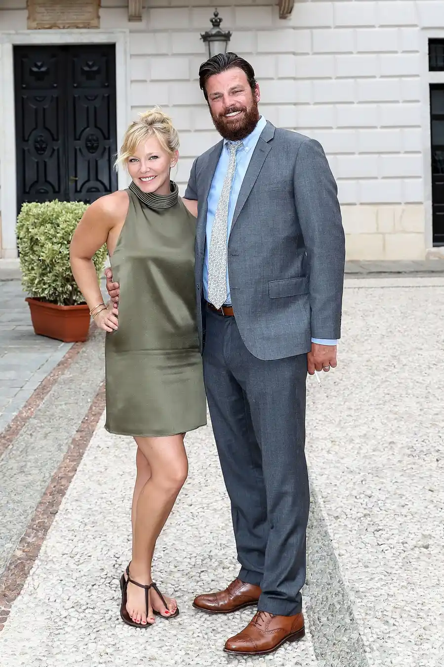 Kelli Giddish and Lawrence Faulborn