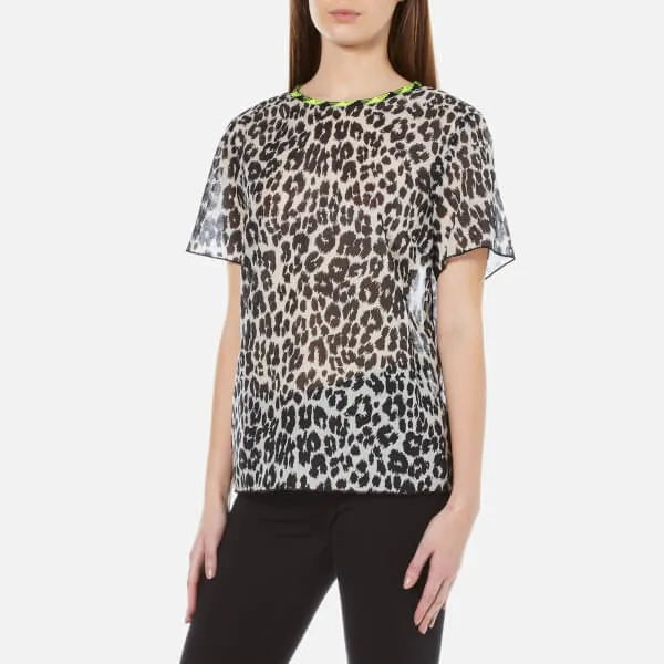 Marc Jacobs Leopard Printed Tee