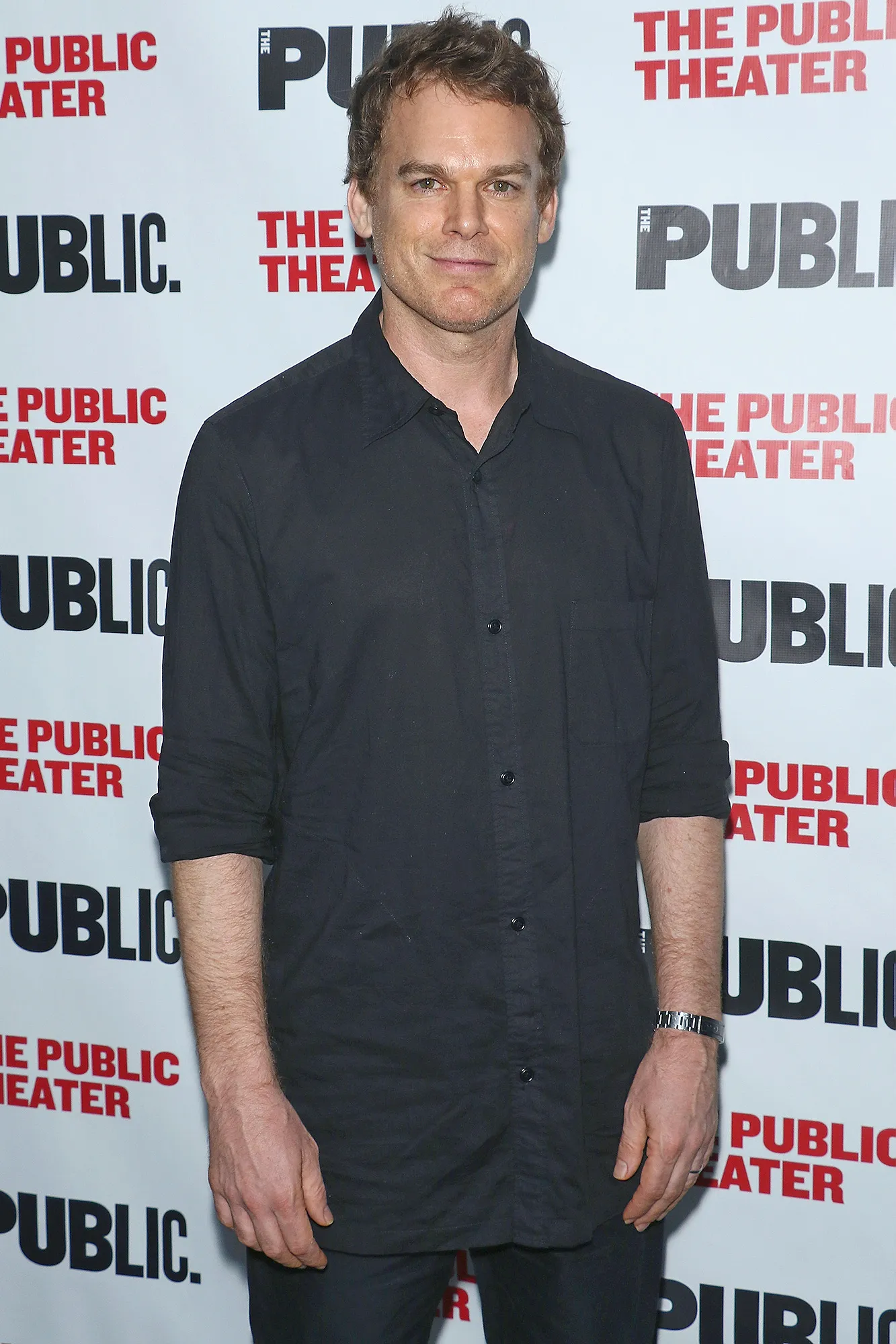 Michael C. Hall, Fluid, Heterosexual
