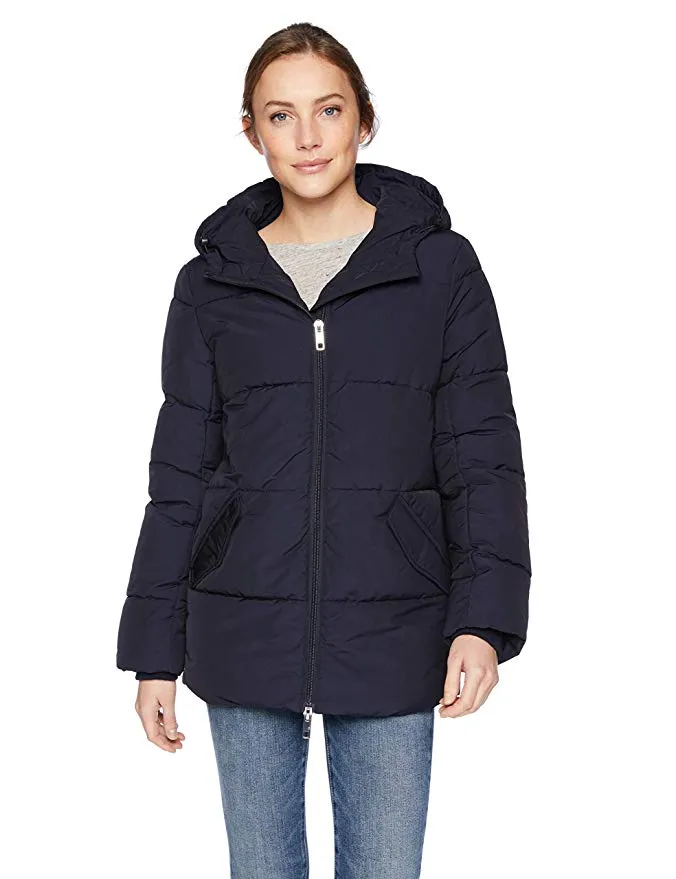 Mid-Length Wate-Resistant Primaloft Puffer Jacket