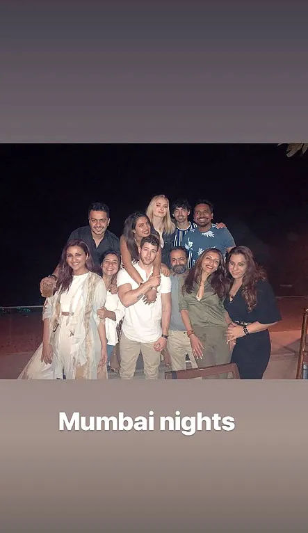 Nick Jonas and Priyanka Chopra Enjoy &lsquo;Mumbai Nights&rsquo; With Joe Jonas and Sophie Turner Ahead of Wedding
