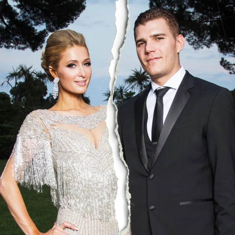 Paris Hilton and Chris Zylka