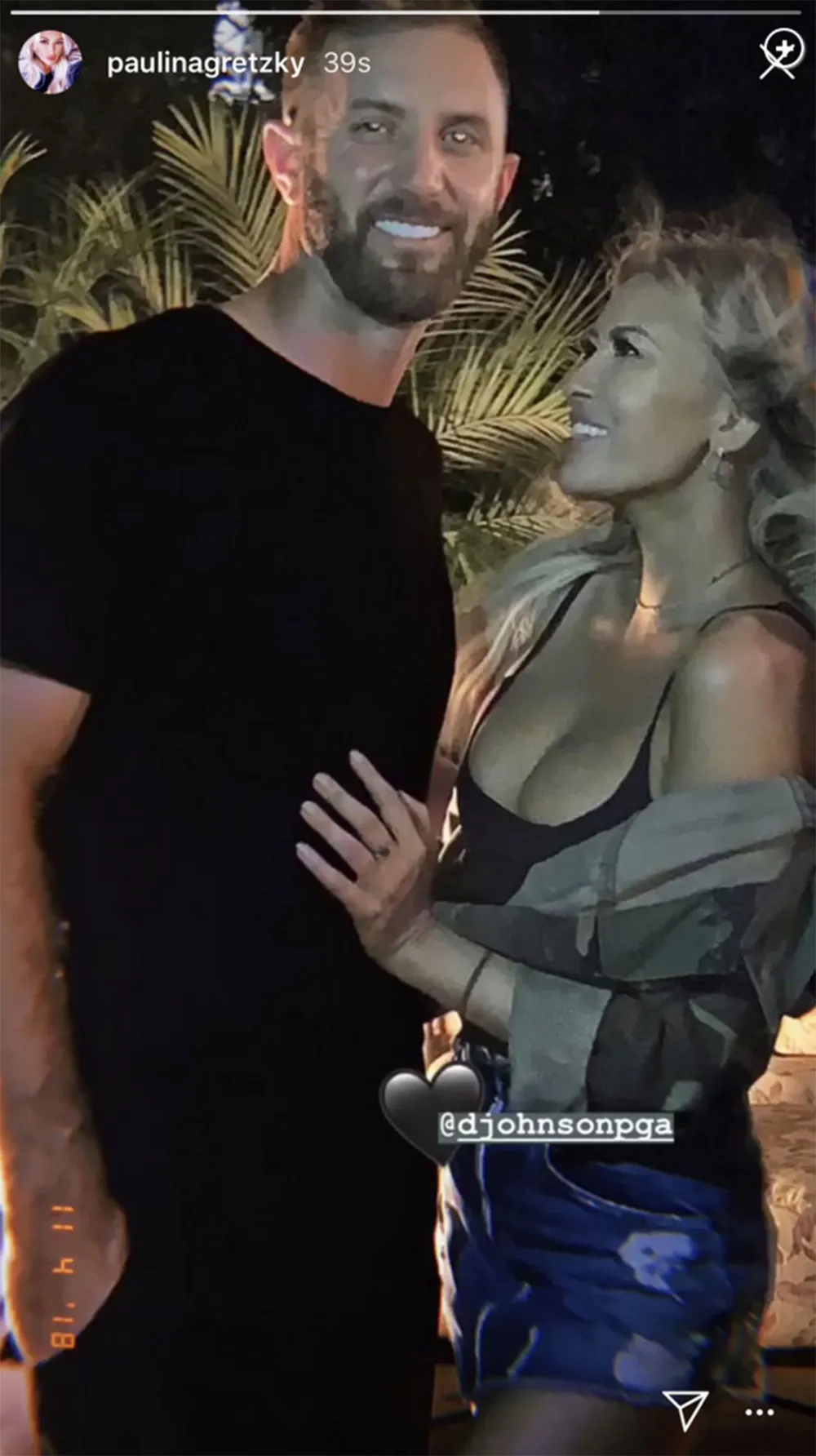 Paulina Gretzky and Dustin Johnson
