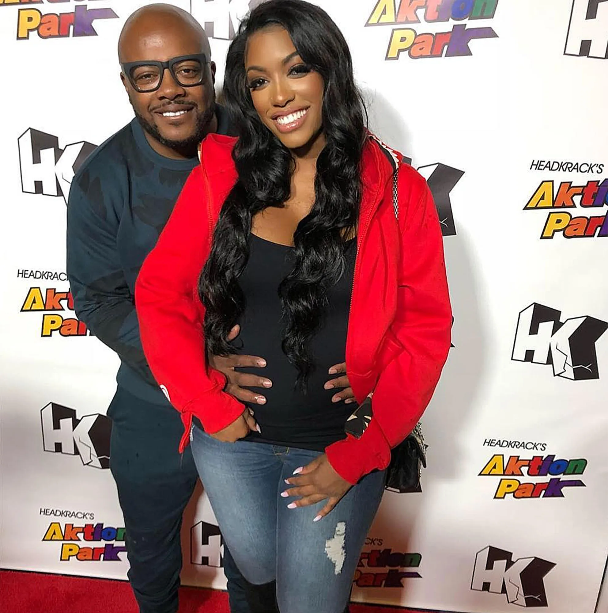 Porsha Wlliams and Dennis McKinley
