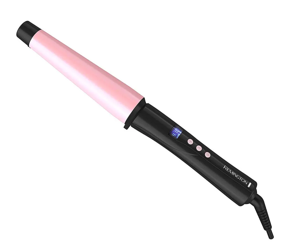 Remington Pro 1-1&frac12;&rdquo; Curling Wand with Pearl Ceramic Technology and Digital Controls