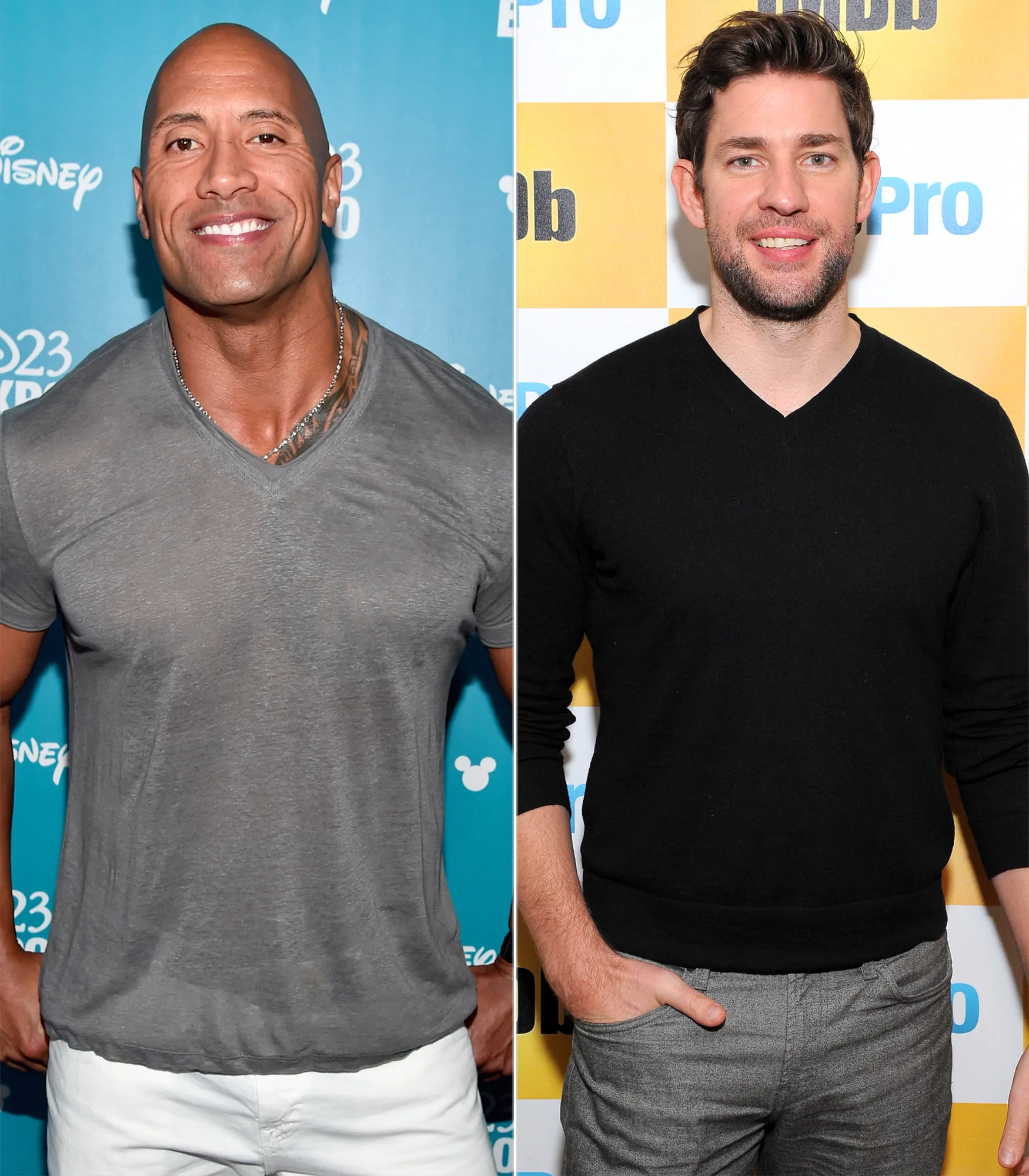 Dwayne Johnson, John Krasinski